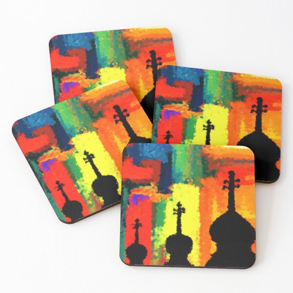 Item preview, String instruments abstract illustration designed and sold by eviolni.