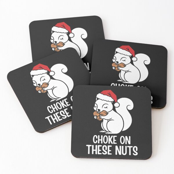 Item preview, Chock On These Nuts Funny Squirrel designed and sold by Anniko Art Studio.