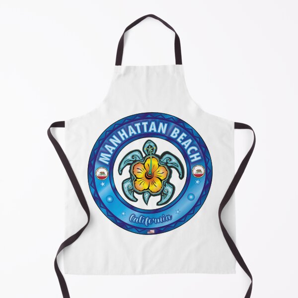 Item preview, Manhattan Beach California sea turtle hibiscus designed and sold by studioss76.