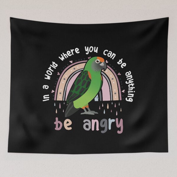 Item preview, Jardine's Parrot Be Angry designed and sold by Clara Hollins.