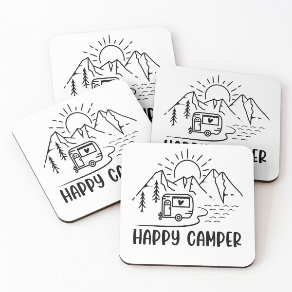 Item preview, Happy Camper mountains  designed and sold by Majesticoo.