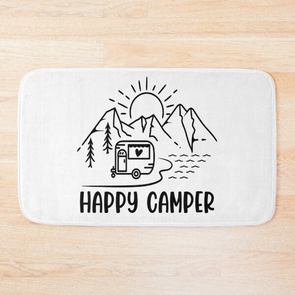 Item preview, Happy Camper mountains  designed and sold by Majesticoo.