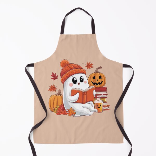 Item preview, Halloween Ghost Reading designed and sold by Myra365Art.