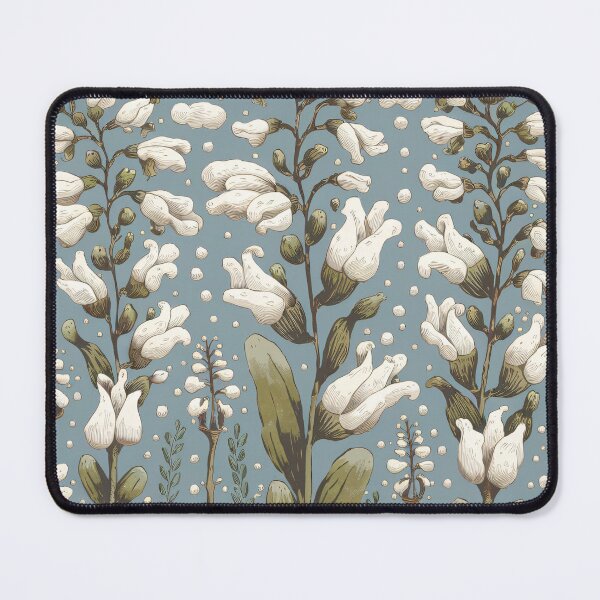 Item preview, Outsider Art Style With Snapdragon, Solidago And Sprengeri Flowers designed and sold by pixelplaza.