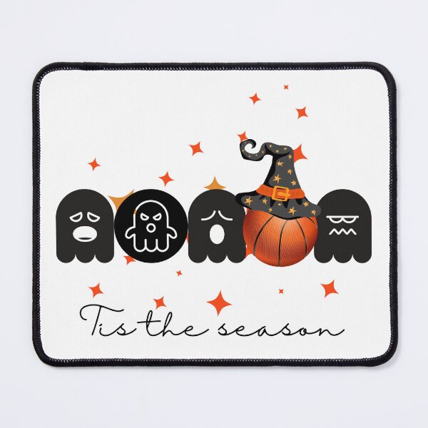 Item preview, Tis the season. Basketball on Halloween? These little ghosts don't approve! designed and sold by FreeSoulLab.