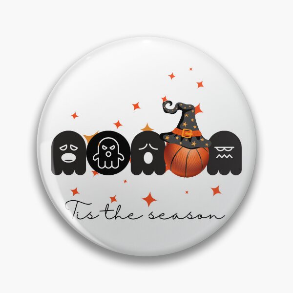 Item preview, Tis the season. Basketball on Halloween? These little ghosts don't approve! designed and sold by FreeSoulLab.
