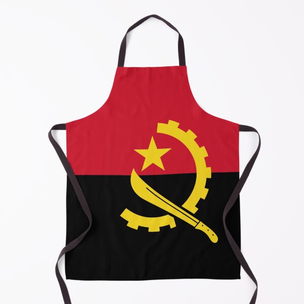 Item preview, Angola Flag Print: Strength and Resilience designed and sold by communedesigns.