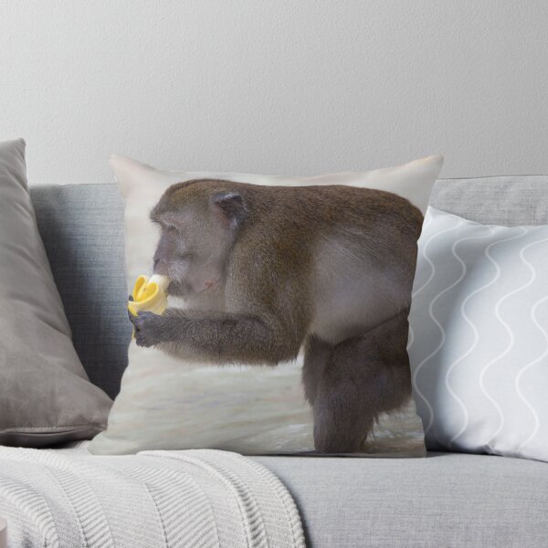 Item preview, Monkey eating a banana designed and sold by PJCPhotography.