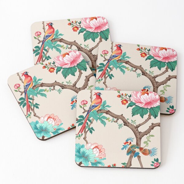 Item preview, Beige chinoiserie  designed and sold by Ash44444.