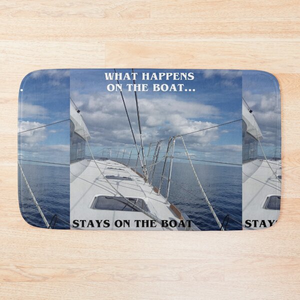 Item preview, What Happens On The Boat... Stays On The Boat designed and sold by TREEVIBES.