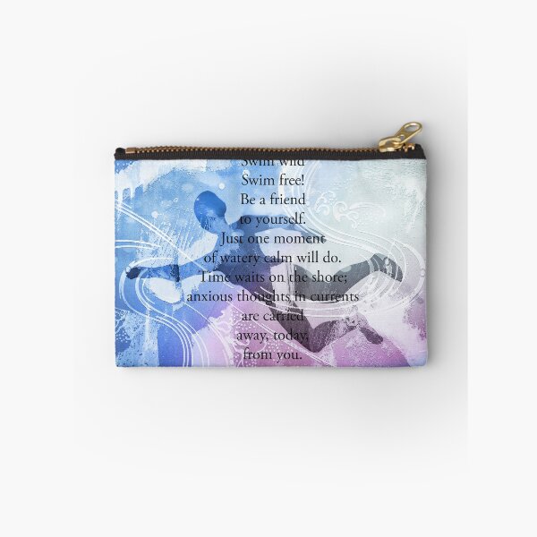 Item preview, Open Water Swimming Poem by Jenny Meehan  designed and sold by Jenny Meehan Art Prints and Patterns  .