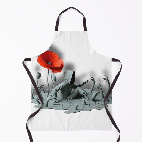 Item preview, Addiction Horror - Opium Poppy, Opiate Drugs, Screaming Withdrawal Nightmare, Horror designed and sold by SomniferumWars.