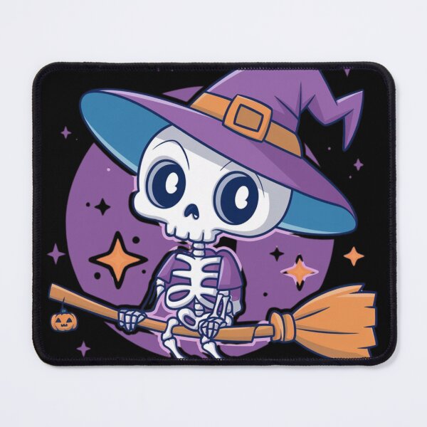Item preview, Cute spooky skeleton witchcraft sticker designed and sold by FlawlessDraft.