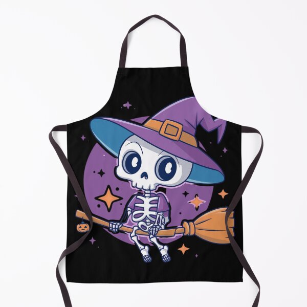 Item preview, Cute spooky skeleton witchcraft sticker designed and sold by FlawlessDraft.