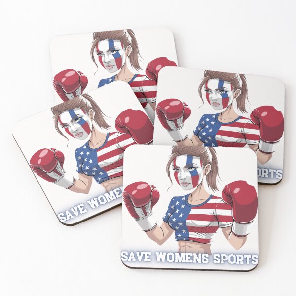 Item preview, Save Women’s Sports – Patriotic Boxing Design designed and sold by HeroSports.