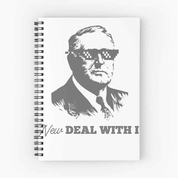 Item preview, New Deal With It FDR Franklin Delano Roosevelt History Buff designed and sold by TocaLuna.