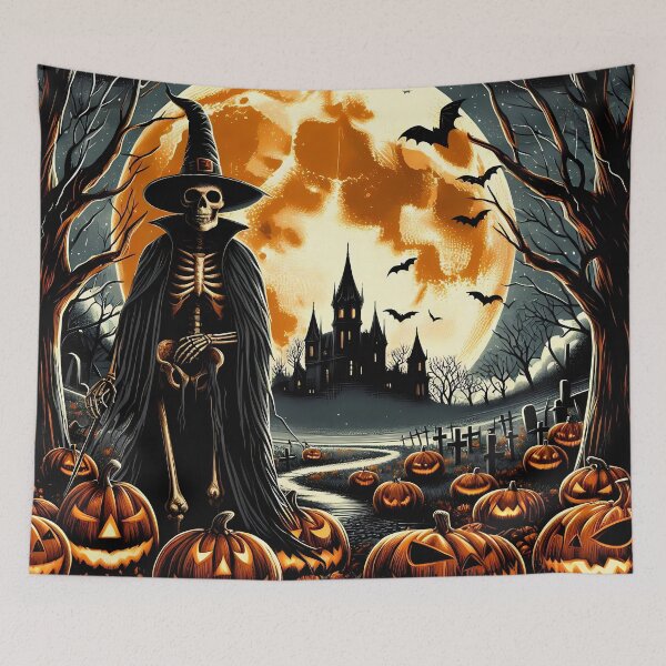 Item preview, Haunted Halloween Scene designed and sold by Miniouka.