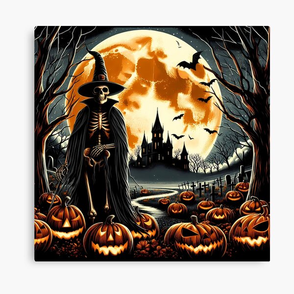 Item preview, Haunted Halloween Scene designed and sold by Miniouka.