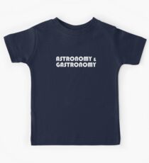Astronomy & Gastronomy Kids Tee
