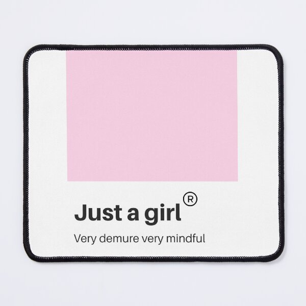 Item preview, Pink color print very demure, very mindful, just a girl designed and sold by olwethubusiness.