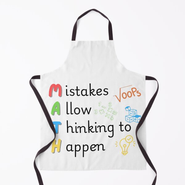 Item preview, Math - mistakes allow thinking to happen  designed and sold by Merch-Kitsune.