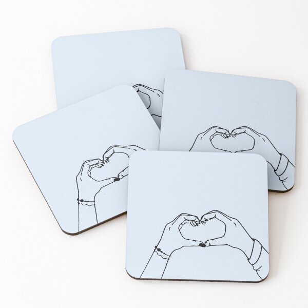 Item preview, Pair of Heart Hands. Version 2 designed and sold by ClearAndHappy.
