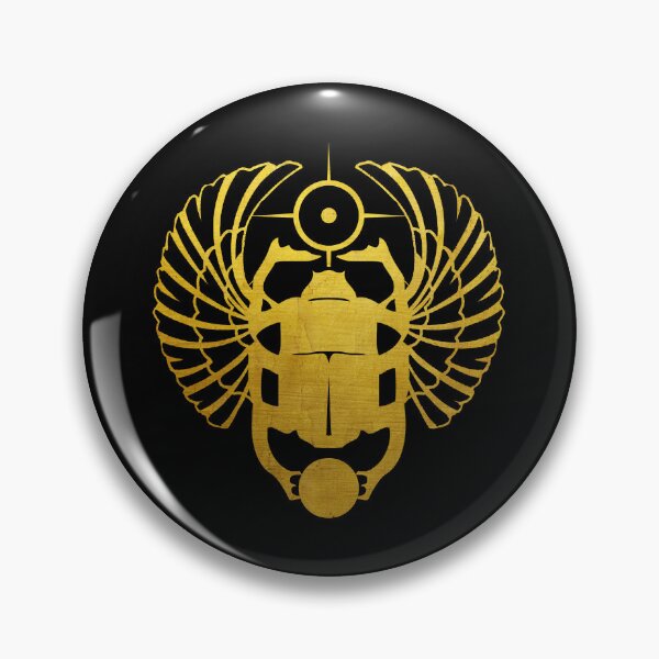 Item preview, Scarab Golden Symbol designed and sold by Geometrical Helianthus.