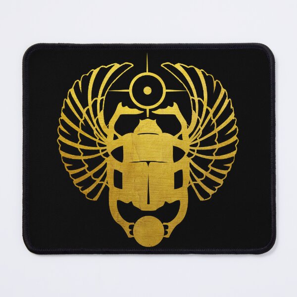 Item preview, Scarab Golden Symbol designed and sold by Geometrical Helianthus.