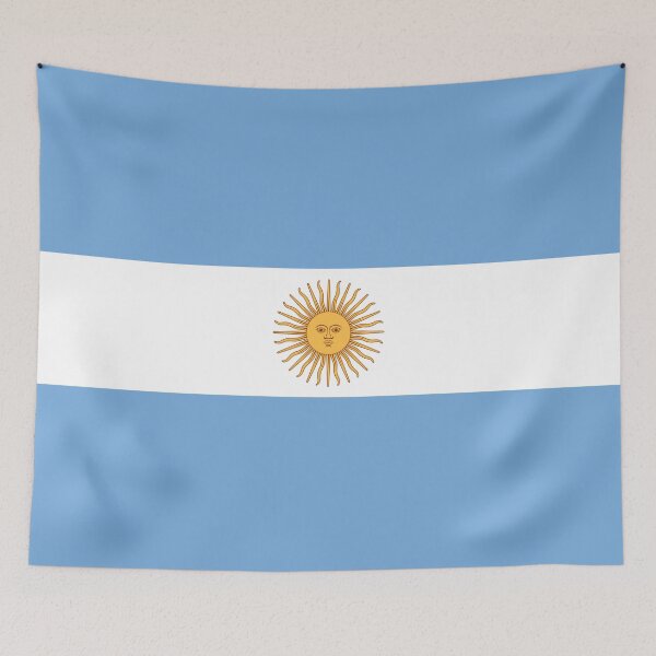 Item preview, Argentina Flag Print: Heritage and Pride designed and sold by communedesigns.