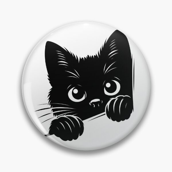 Item preview, Black Cat Peeking 5 designed and sold by Magnuna.