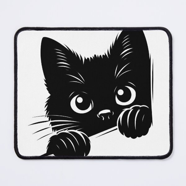 Item preview, Black Cat Peeking 5 designed and sold by Magnuna.