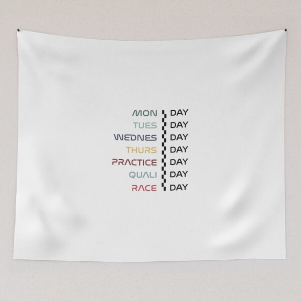 Item preview, Race week countdown designed and sold by Ece ERKAN.