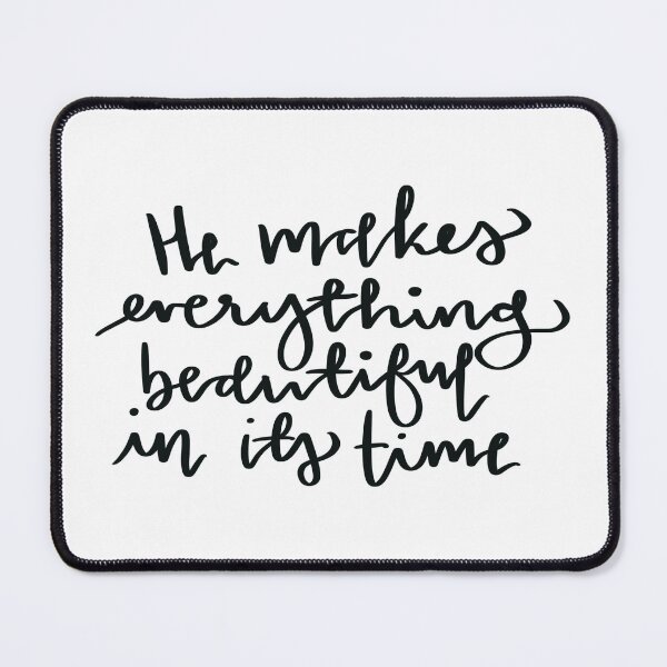 Item preview, Calligraphy design inspired by Ecclesiastes 3:11 designed and sold by FromMiatoYou.