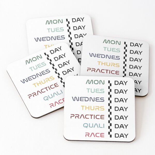 Item preview, Race week countdown designed and sold by Ece ERKAN.
