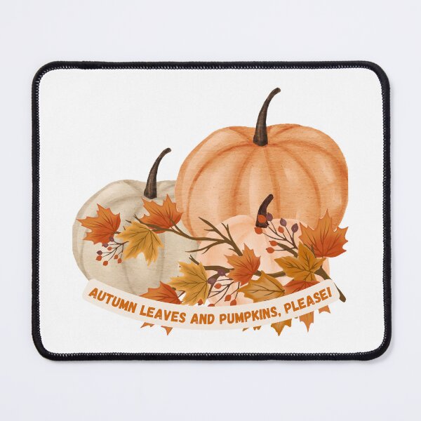 Item preview, Autumn leaves and pumpkins please designed and sold by KookiewthTae.
