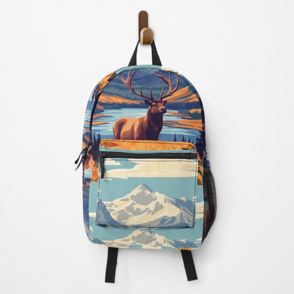 Item preview, Majestic Elk in Alpine Wilderness designed and sold by Steinfox.