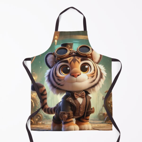 Item preview, Steampunk Bengal Tiger designed and sold by Sillytoe.