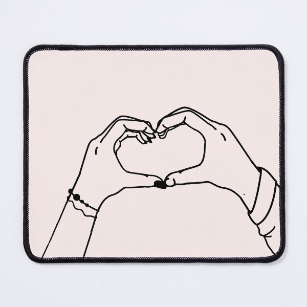 Item preview, Pair of Heart Hands. Version 2 Pink designed and sold by ClearAndHappy.
