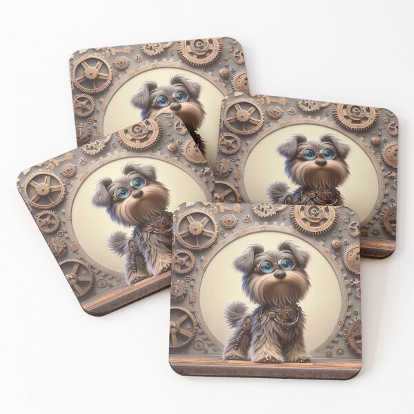 Item preview, Steampunk Bergamasco Dog designed and sold by Sillytoe.