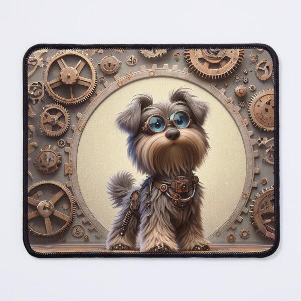 Item preview, Steampunk Bergamasco Dog designed and sold by Sillytoe.