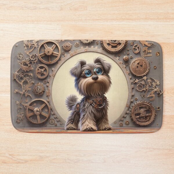 Item preview, Steampunk Bergamasco Dog designed and sold by Sillytoe.
