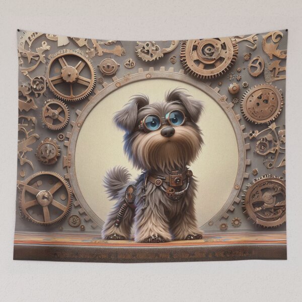 Item preview, Steampunk Bergamasco Dog designed and sold by Sillytoe.