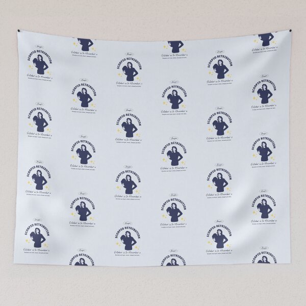 Item preview, Scorpio Simple Design Blue designed and sold by snidentic.