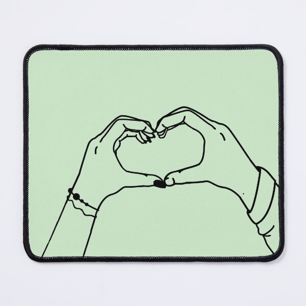 Item preview,  Pair of Heart Hands. Version 2 Green designed and sold by ClearAndHappy.