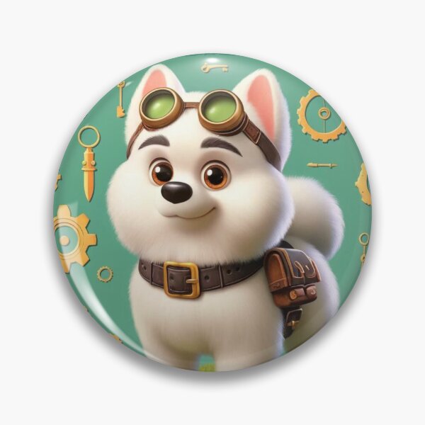 Item preview, Steampunk Berger Blanc Suisse designed and sold by Sillytoe.