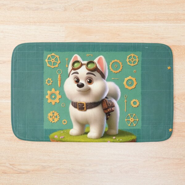 Item preview, Steampunk Berger Blanc Suisse designed and sold by Sillytoe.