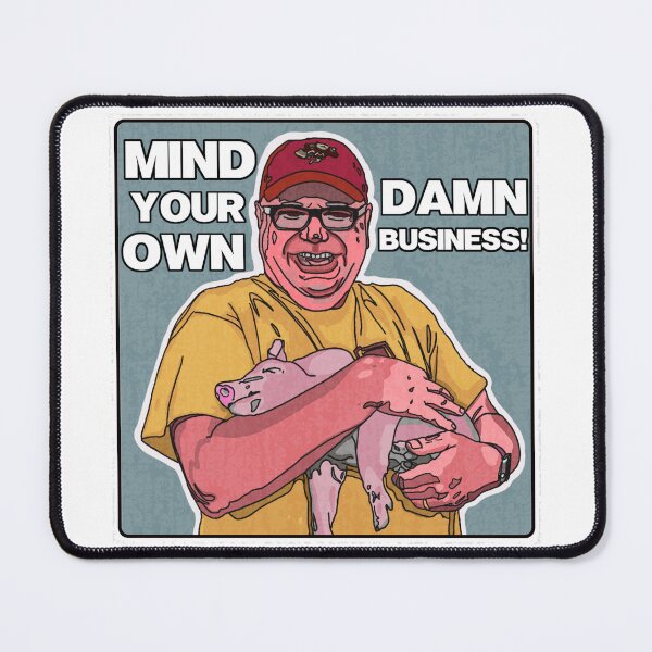Item preview, Tim Walz - Mind Your Own Damn Business - Blue designed and sold by Leftoverjoe.