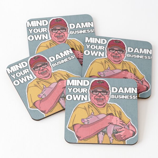 Item preview, Tim Walz - Mind Your Own Damn Business - Blue designed and sold by Leftoverjoe.