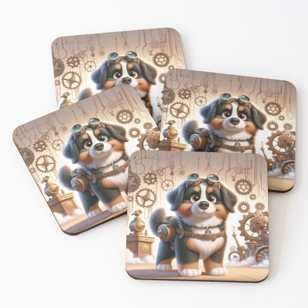 Item preview, Steampunk Bernese Mountain Dog Mix designed and sold by Sillytoe.