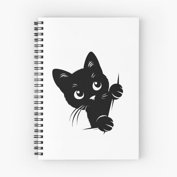 Item preview, Black Cat Peeking 12 designed and sold by Magnuna.